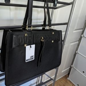 NWT large Love Moschino bag